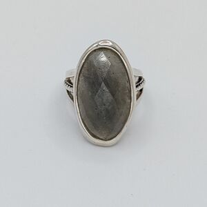 Barse 925 Labradorite Ring Size 8